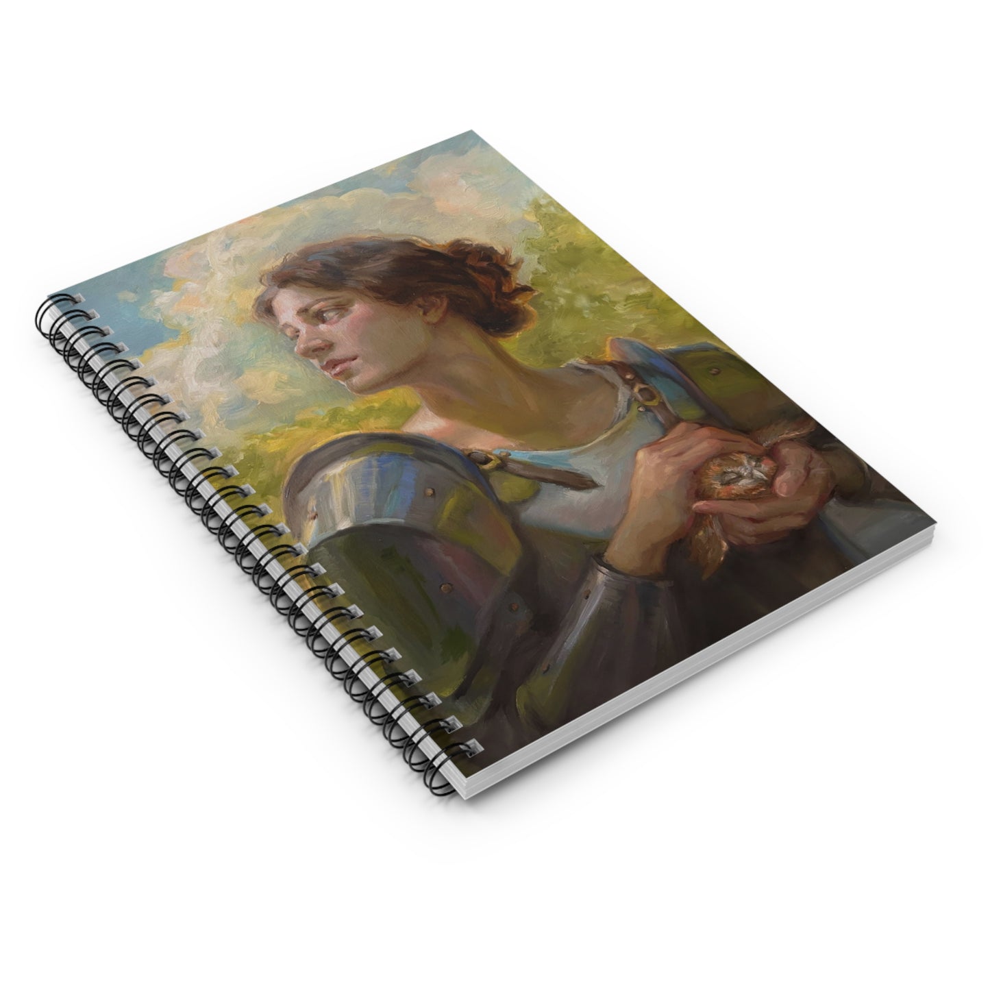 "Chivalry and Flight" Spiral Notebook - Ruled Line