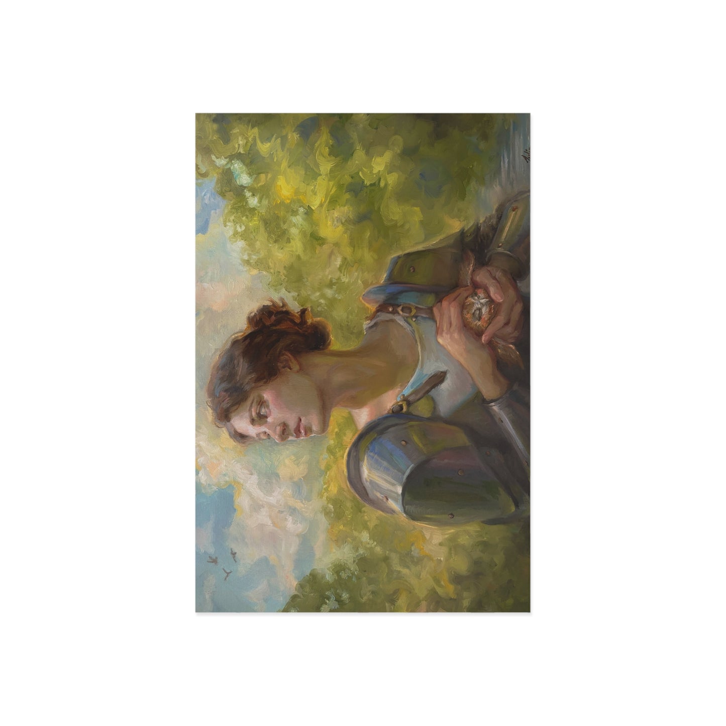 "Chivalry and Flight" Post card