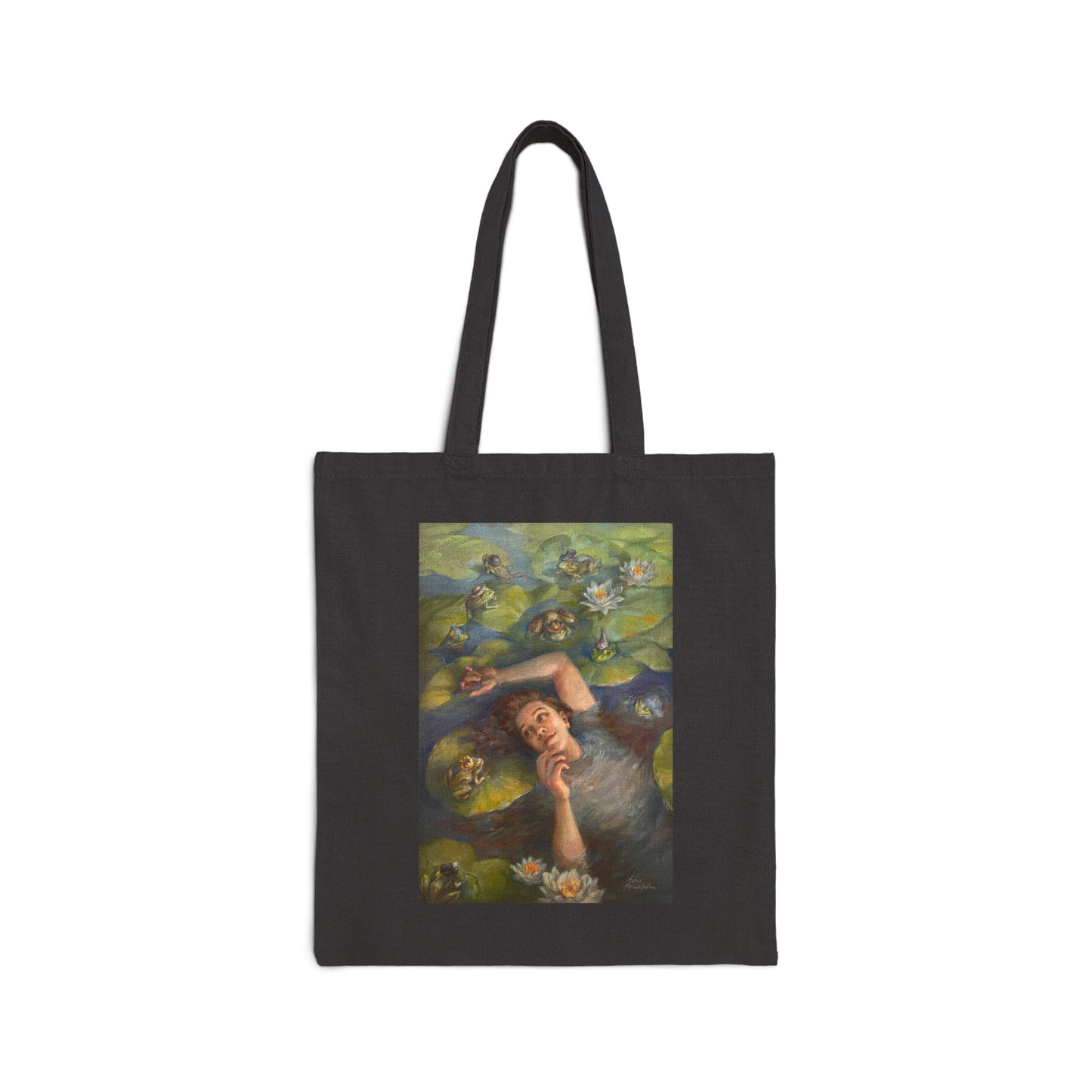 "Among Friends" Cotton Canvas Tote Bag