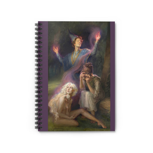"Amalthea Transformed" Spiral Notebook - Ruled Line